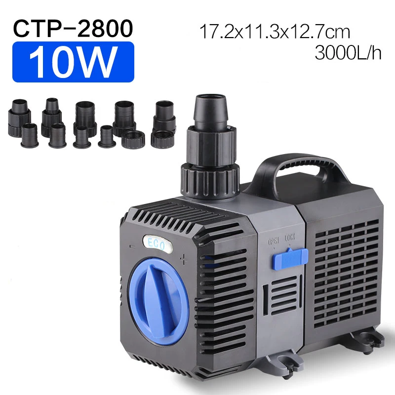 

3000L/H SUNSUN GRECH CTP-2800 Adjustable ECO Water Circulation Pump Submersible Water Fountain Pumps for Aquarium Fish Tank
