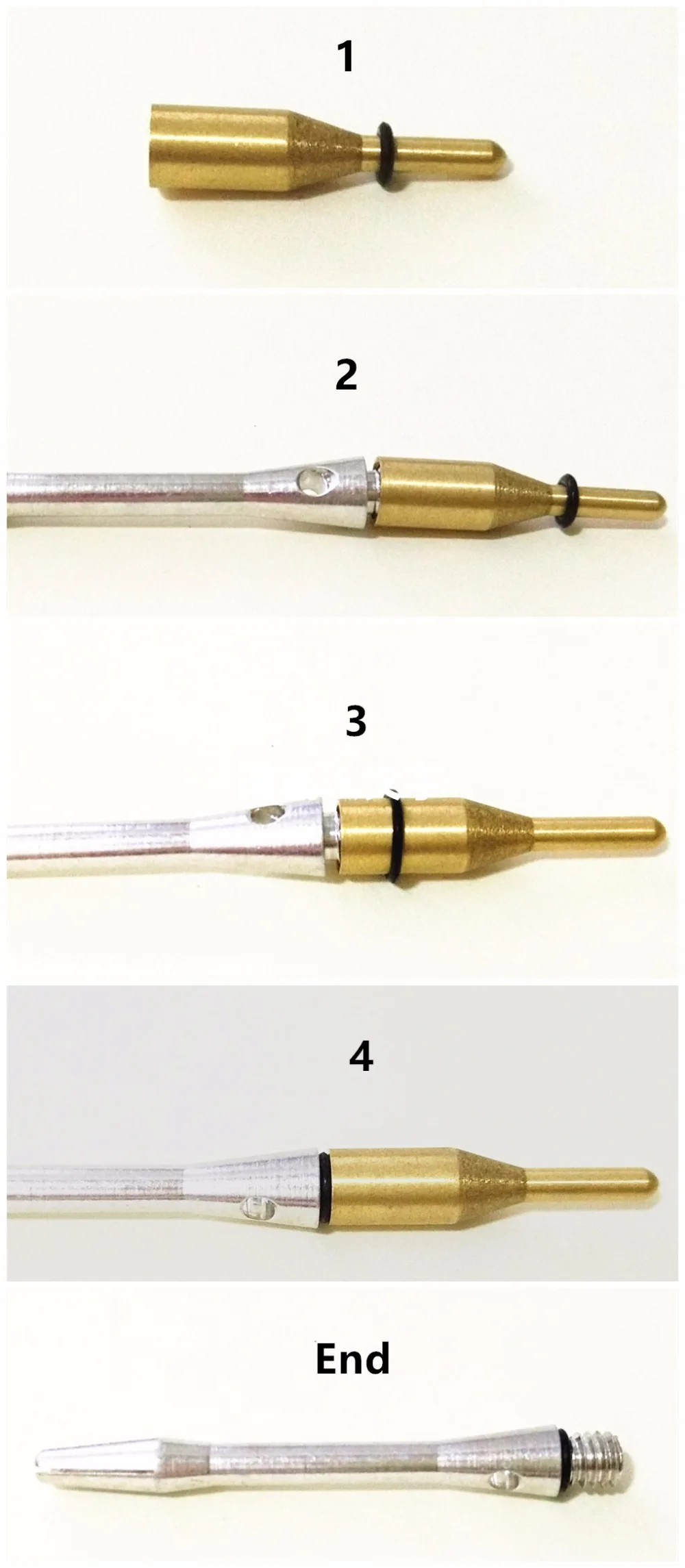 Fox Smiling 1PCS Professional Darts Shafts O Ring Installer Dart Tools Dart Accessories