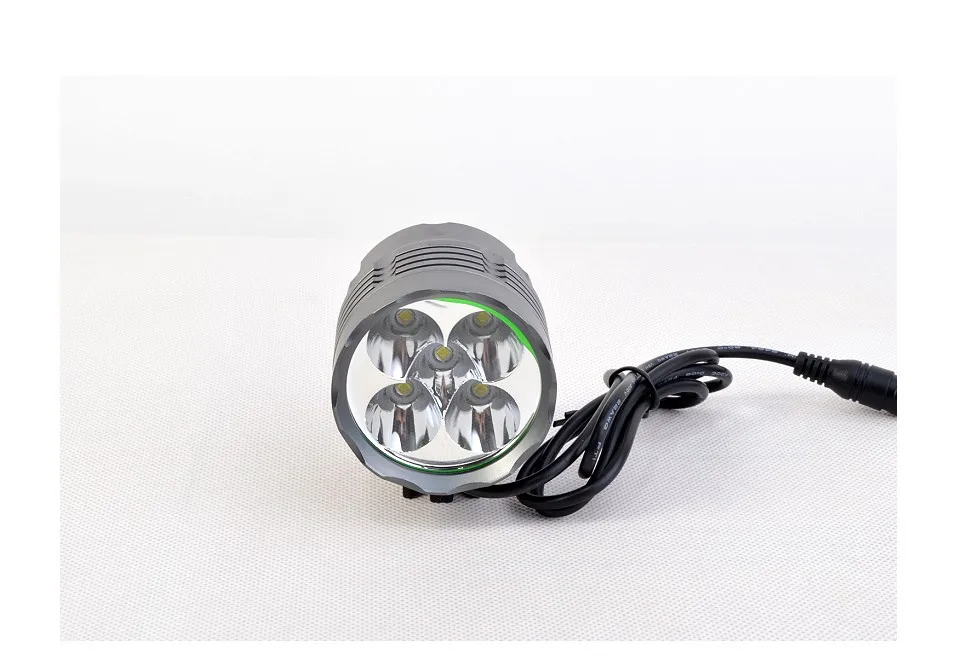 Clearance WasaFire 6000lm 5* XM-L T6 LED Bike Light Bicycle Lights LED Lamp Headlamp HeadLight Waterproof Aluminum alloy generator bicycle 9