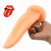 FAAK tongue type dildo huge anal plug g spot massage butt plug anal sex toys for women female Masturbation horse dildo sex toys 1