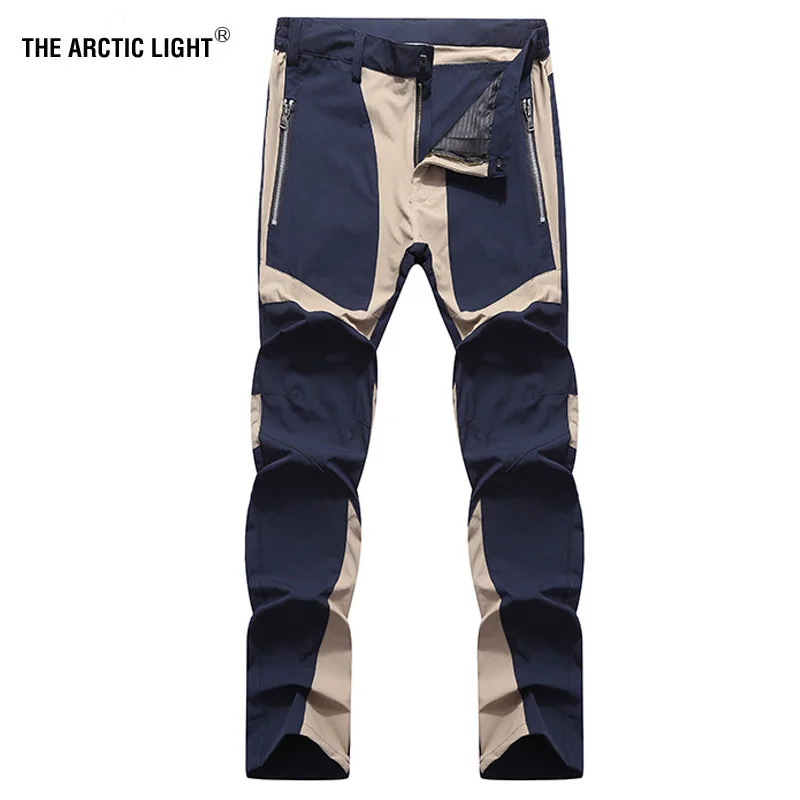 THE ARCTIC LIGHT Men's Spring Autumn Camping Hiking Pants Men Windproof