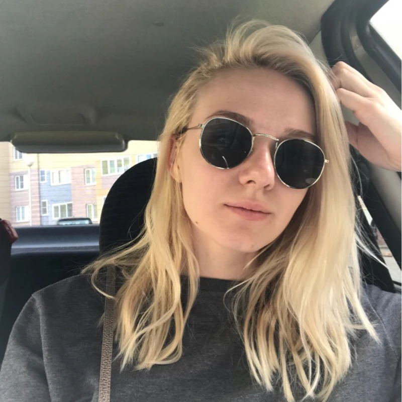 

Round Sunglasses Women Brand Designer Vintage Metal Cheap Sun glasses for Female High Quality Glasses Retro Small Circle Eyewear