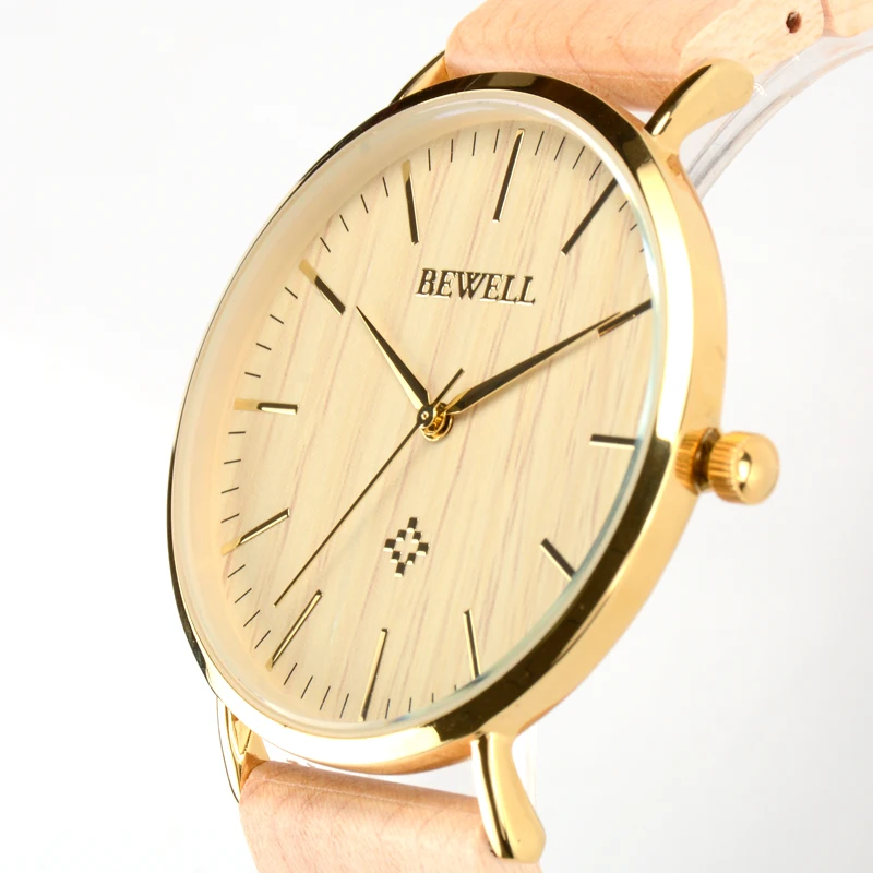 BEWELL WOODEN WATCH