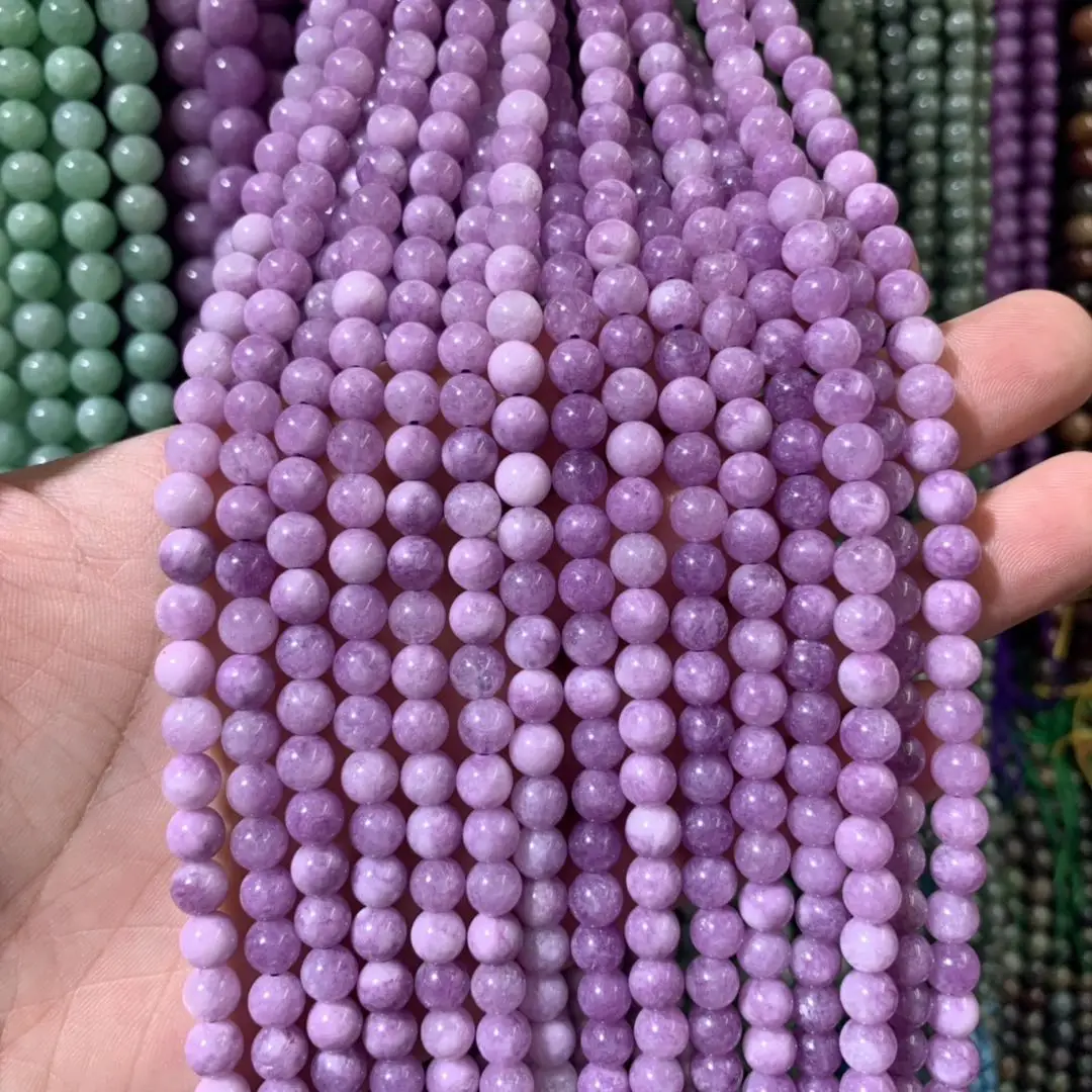 Мужские бусины из камня spodumene/Kunzite незакрепленные Бусины Из Натурального кварца