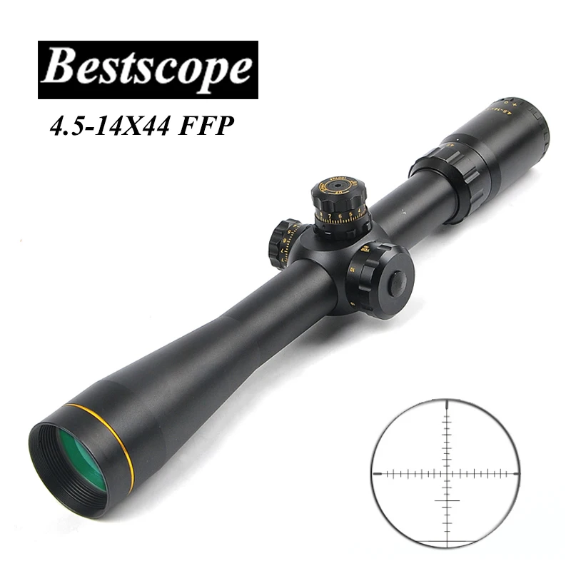 

BSA OPTICS OPTICS 4.5-14x44 FFP Sight Scope Hunting Riflescopes Optical Sight Long Eye Relief Rifle Scope For Gun Airsoft