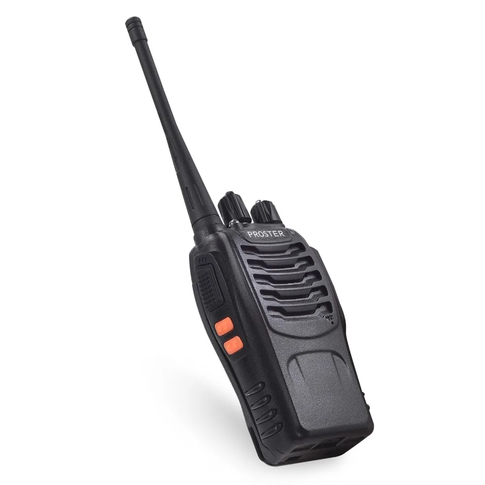 Proster для 2 шт рация UHF 400-470 MHZ 5 W 16CH 2-полосная радио для BF-888S портативная радиоантенна