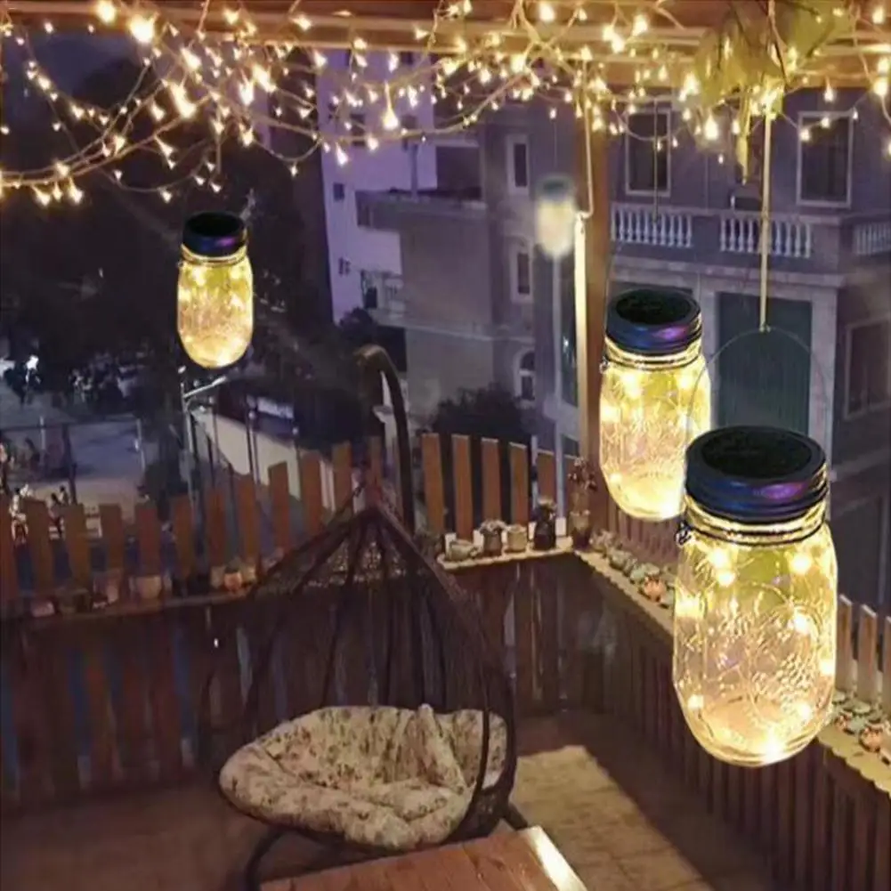 

Led Full Set Of Solar Outdoor Waterproof Firefly Transparent Drop Resistance Plastic Bottle Light Fairy Christmas Wedding Garden