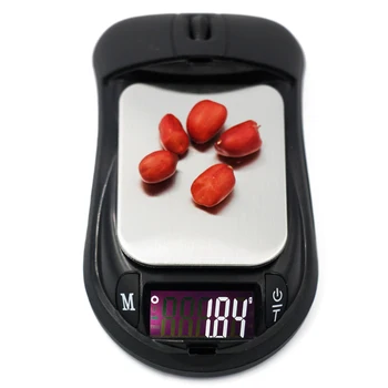 

200g 0.01g Mini mouse pocket Digital Jewelry Diamond Scale LCD Electronic balance Weighing Scale