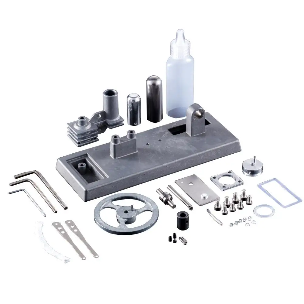 

QX6 DIY Assembly Stirling Engine Hot Power Generator Motor Physical Model Toy Physics Toy Birthday Gift