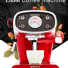 Итальянская кофемашина с насосом, машина для эспрессо, Полуавтоматическая кофеварка высокого давления, кофемашина 220 В 800 Вт