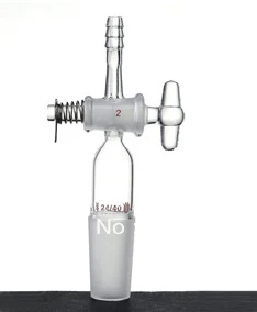 

A611922 synthware,Adapter, Vacuum, Glass stopcock, Joint:19/22, Stopcock Bore:2mm