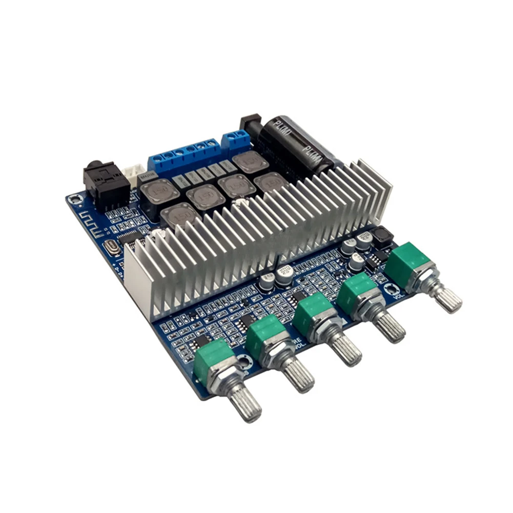 

DC12-24V TPA3116 Amplifier Board Module Sound Speaker Accessories Subwoofer Easy Install 2.1 Channel Bluetooth 4.2 High Power
