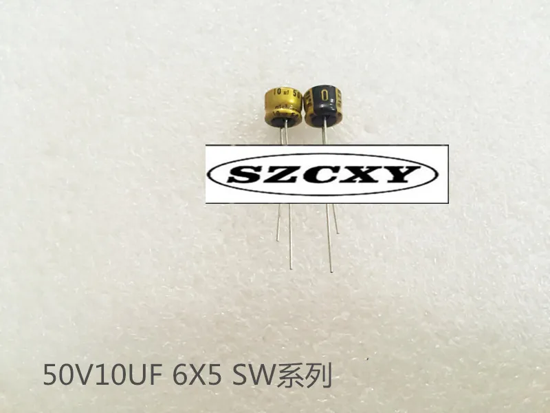 200 шт. Новый и оригинальный 50V10UF 6X5MM электролитический конденсатор звуковой