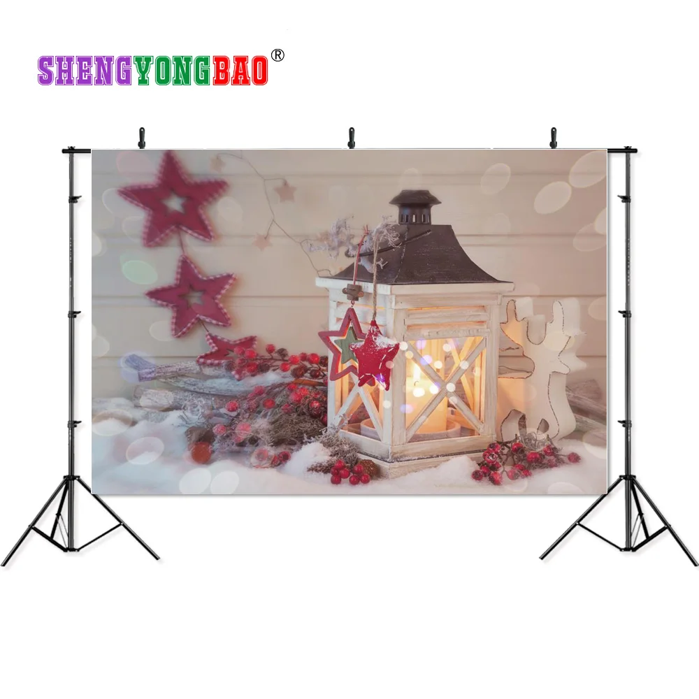 

SHENGYONGBAO Art Cloth Photography Backdrops Props Christmas day theme Photo Studio Background 18904-06