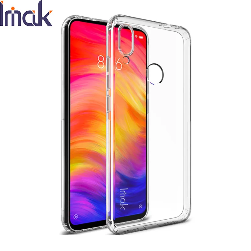 

Imak Transparent Case for Xiaomi redmi Note 7 Case Xiaomi Redmi 7 Soft Silicon Clear Cover for Xiomi redmi Note 7 Pro 7pro Etui