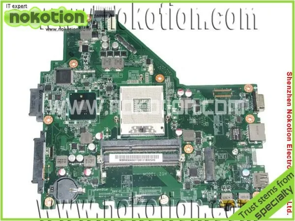 NOKOTION материнская плата для ноутбука acer 4339 DA0ZQHMB6C0 Intel HM55 GMA HD DDR3 материнская плата, протестированная