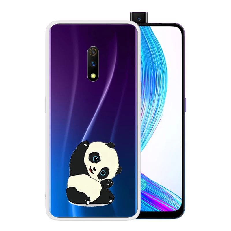 Soft Silicone Clear TPU Case for OPPO Realme XT 5 Pro X2 X Lite 3 F11 F7 F5 F9 Find Cover | Мобильные телефоны и