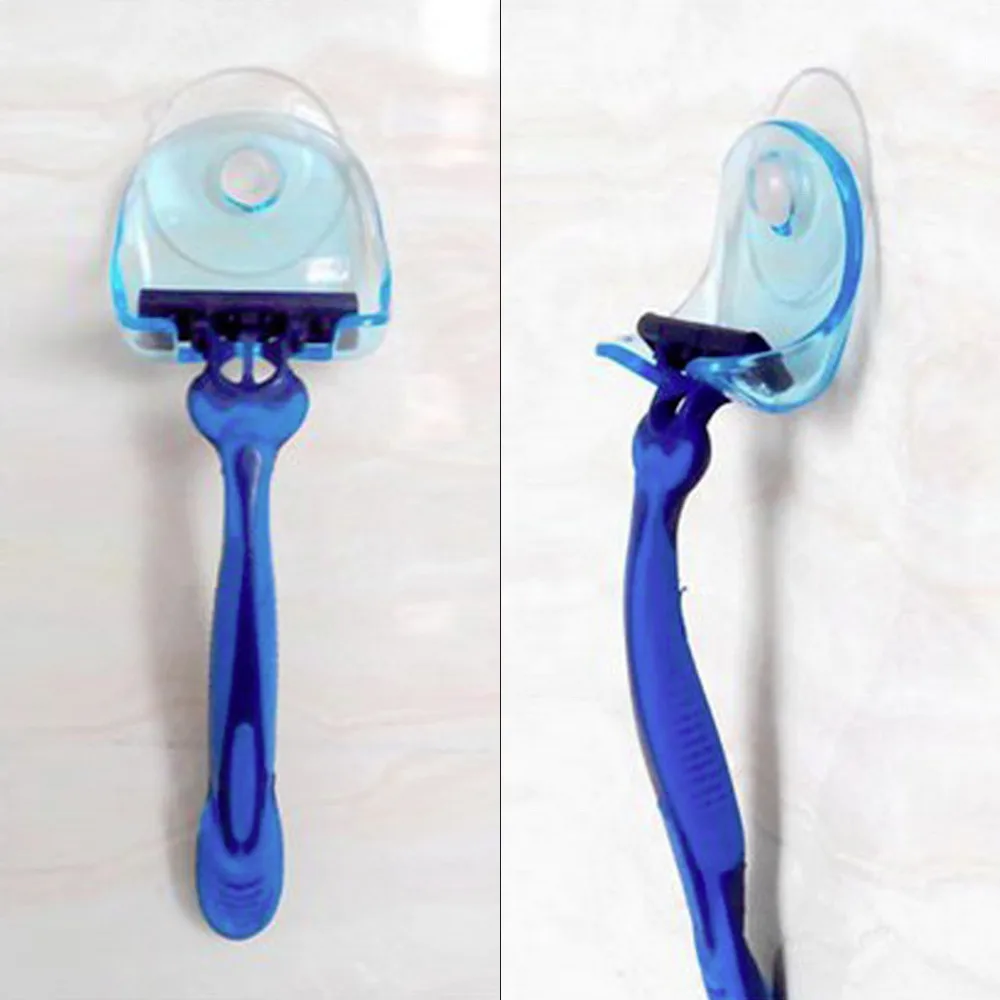 Bathroom Accessories 1 pcs Suction Cup Razor Rack Razor Holder Suction