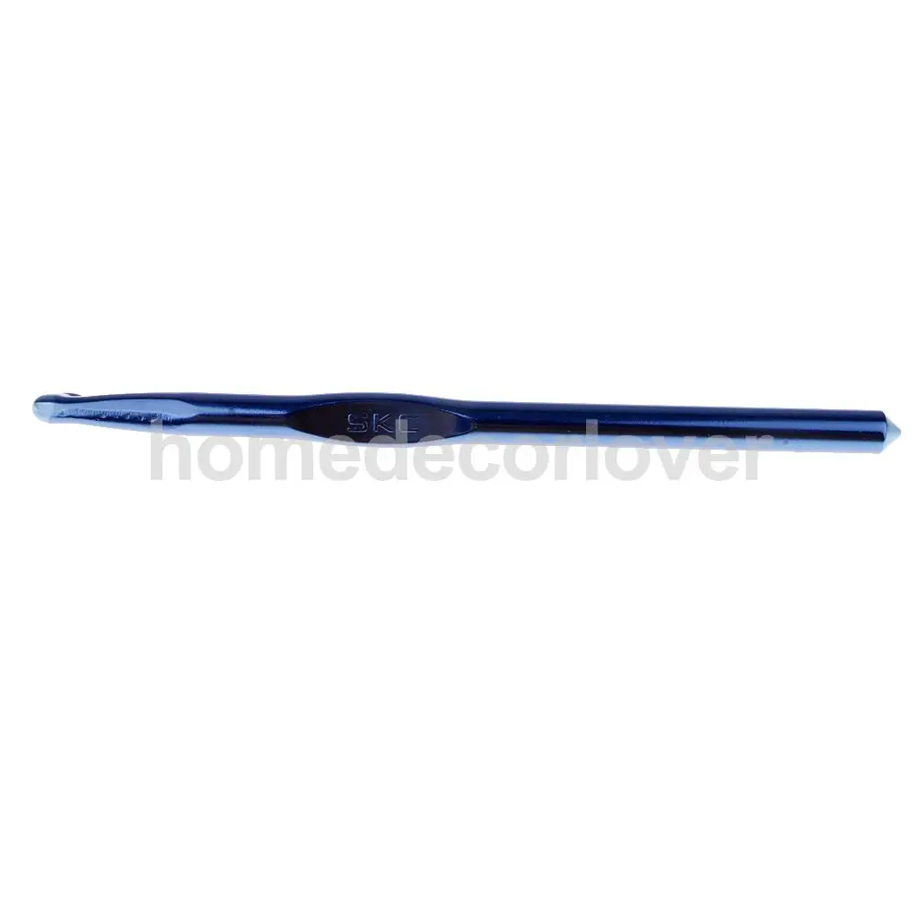 Aluminum Tunisian Afghan Crochet Hook Yarn Knitting Needles Hand Weaving Tool 7/8/10mm 