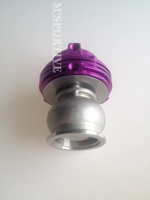 Wastegate MVS 38 мм фиолетовый с V образной полосой и фланцами Все пружины|mvs| |