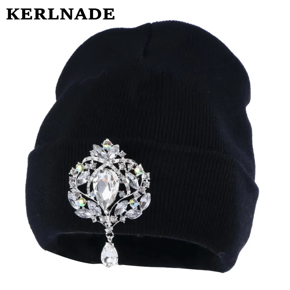 Шапки женские трикотажные со стразами|beanie winter hat|women hatfashion woman hat |