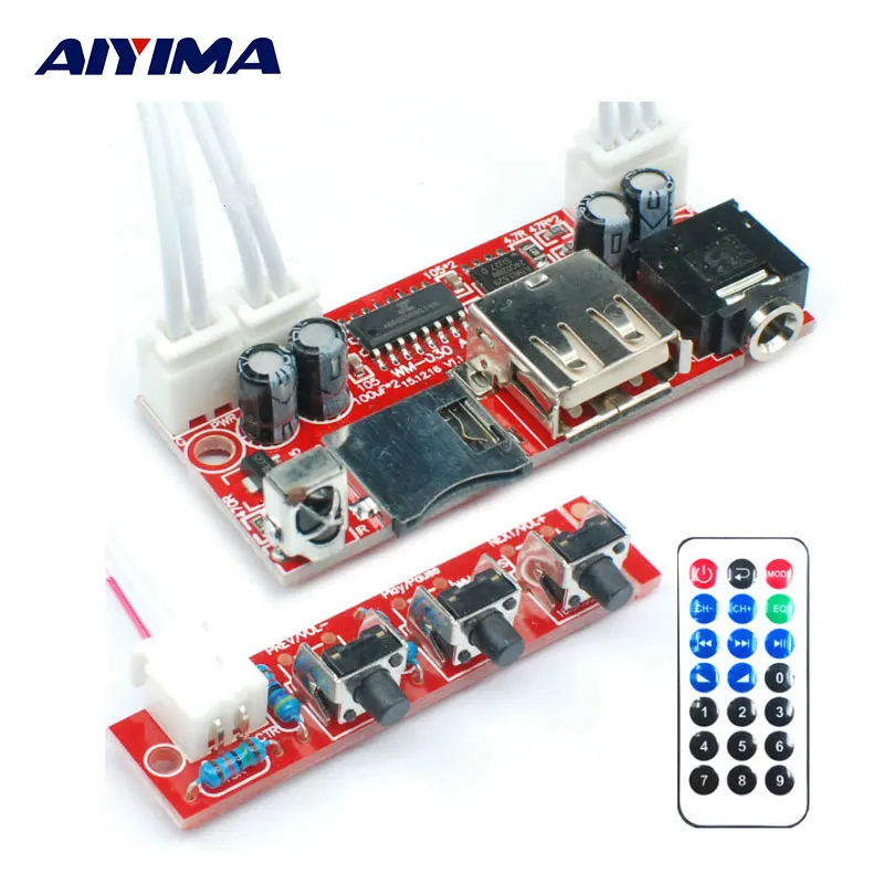 Mp3 плеер AIYIMA MP3TF карта USB декодер модуль DC 12V5V16V MP3 плата WAV без потерь Плата