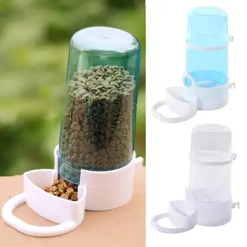 Automatic Small Pet Drinker Feeder Food Waterer Clip Aviary Cage
