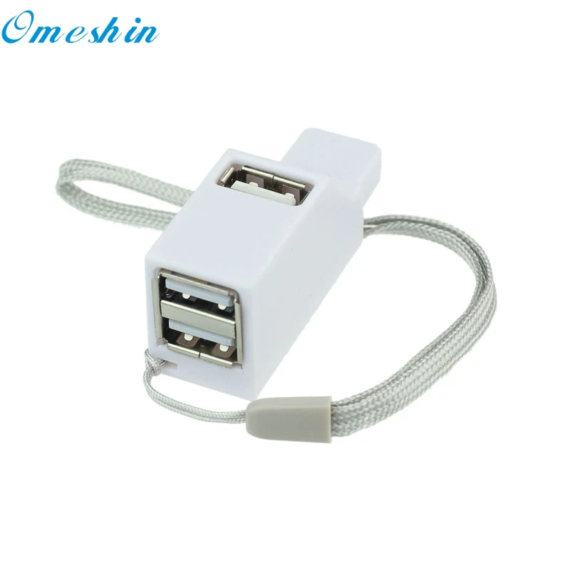 OMESHIN SimpleStone 3 порта Мини Высокоскоростной USB 2,0 концентратор адаптер для ноутбука ПК смартфон 60315