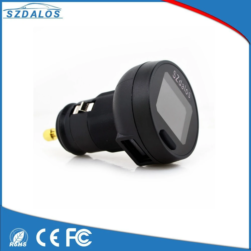 

SZDALOS Tire pressure monitoring alarm TPMS real time temperature system with battery sensors easy to install for Universal car