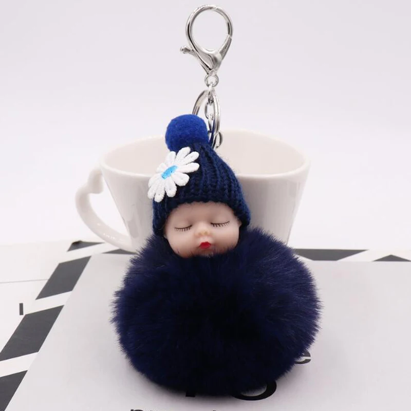 12 шт./лот Baby Shower вечерние сувениры для гостей милые спящие Детские брелоки персонализированный подарок на день рождения для свадьбы сувенир