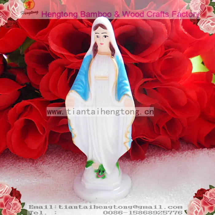 

free shipping 2pc/pack plastic religious holy mary statue, saint statue, catholic statue,virgin mary statue,plastic craft