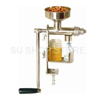 

Manual Oil Press Machine Household Oil Extractor Peanut Nuts Seeds Oil Press Machine