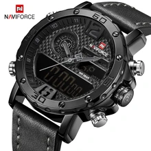 NAVIFORCE Luxury Brand Men Military Digital Watch Men Waterproof Sport Quartz Wrist Watch Male Clock Mens Watches 2019 Relogio NAVIFORCE Luxury Brand Men Military Digital Watch Men Waterproof Sport Quartz Wrist Watch Male Clock Mens Watches 2019 Relogio