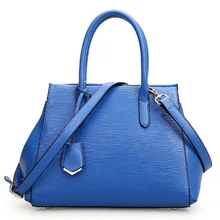 2015 Elegant Women’s Hydrowave Pattern Handbags High Quality Genuine Leather Bags Fashion Brand Brief Bag