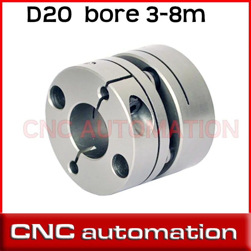 Aluminum Alloy Flexible Coupling Elasticity Motor Coupler 6.35mm-8mm