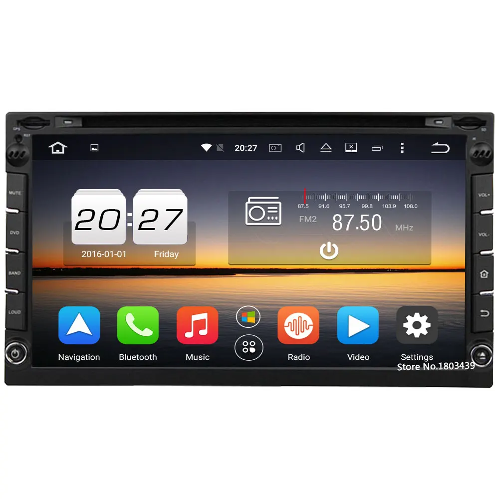 

32GB ROM WIFI 4G 4GB RAM Octa Core Android 6.0 DAB+ Universal Car DVD Player Radio For Nissan patrol lavina qashqai sentra NV200