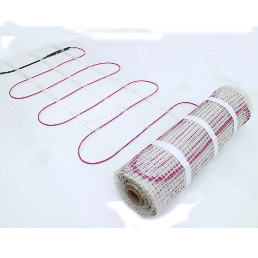 280W Adhesive Floor Heating Mats For Bathroom and 2sqm Underfloor