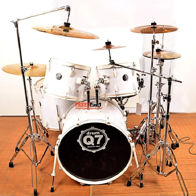 Cheap Professional Jazz Drum, JAZZOR drum, High-end MES Q7 drum, 5-drum kit 2 cymbals, percussion,birch Wood drum musical instruments