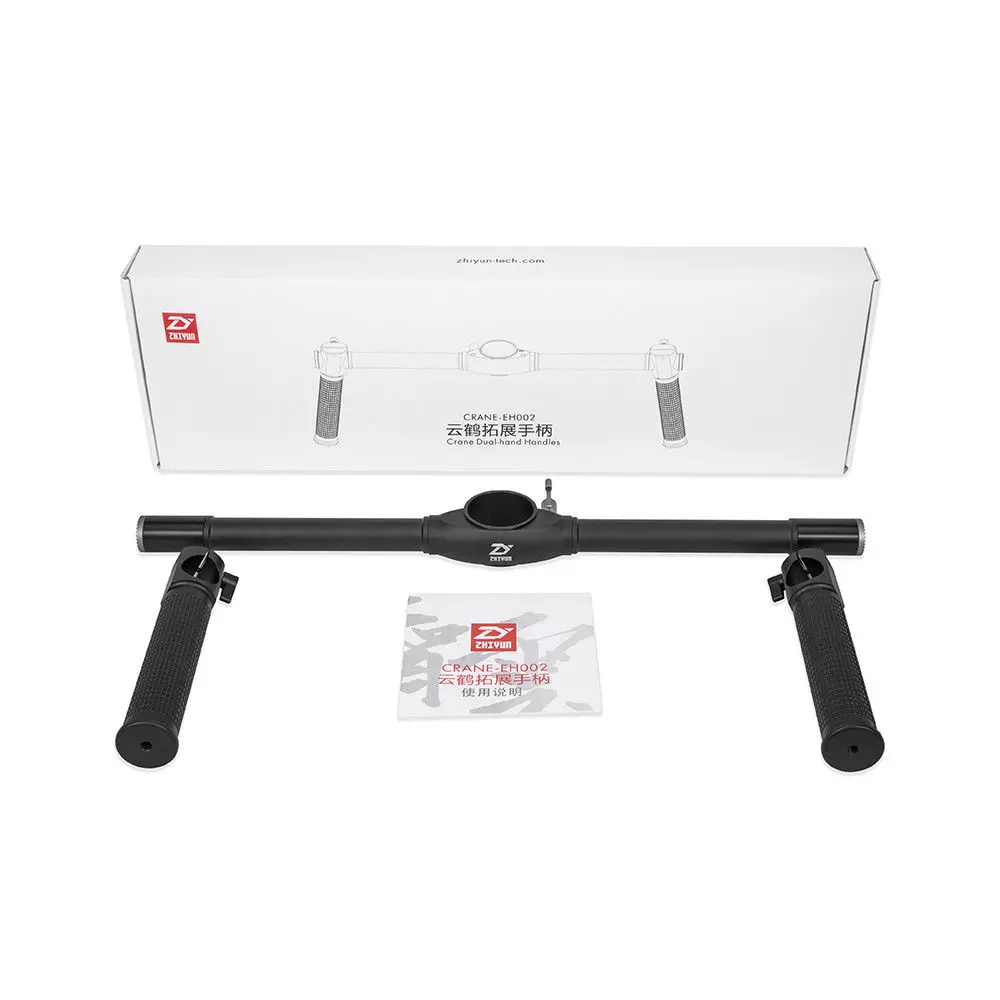zhiyun official dual handheld extend handle for crane 2,crane m,crane plus,crane v22