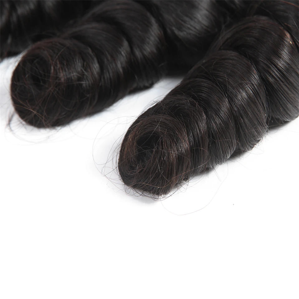 Гладкий бразильский волос Weave Bundle распущенные волосы волна 4 Bundle Предложения переплетения человеческих волос Связки 8 до 30 дюймов