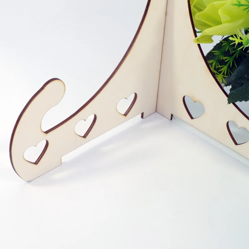 Wedding Guest Book Stand Wood Frame Stand wedding decoration decor supplies