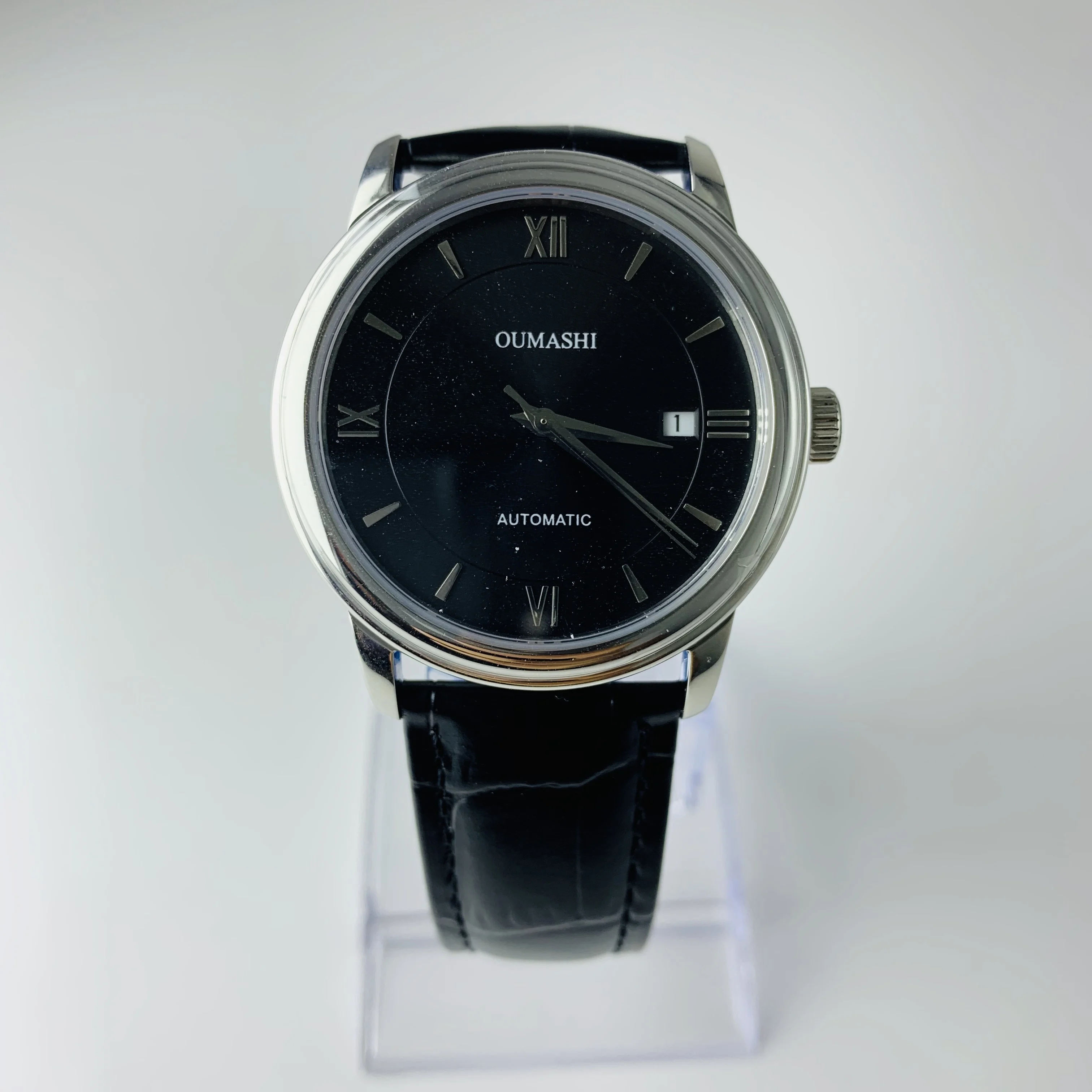 OUMASHI 40 مللي متر الميكانيكية ووتش الرجال التلقائي الفاخرة ميوتا 8215 الرياضة تصميم ساعة جلدية الميكانيكية ساعات المعصم ووتش الرجال OUMASHI 40 مللي متر الميكانيكية ووتش الرجال التلقائي الفاخرة ميوتا 8215 الرياضة تصميم ساعة جلدية الميكانيكية ساعات المعصم ووتش الرجال