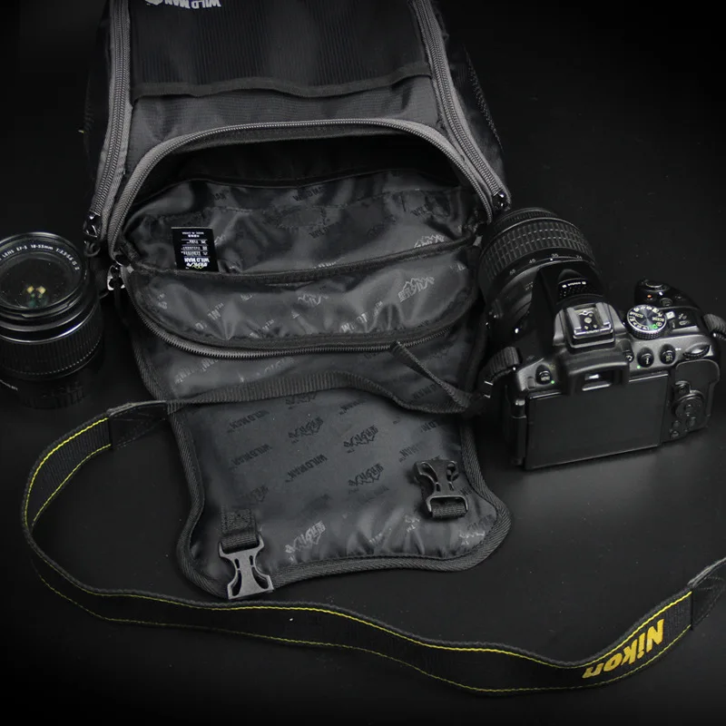 Waterproof Bike Bag Large Capacity Bicycle Handlebar Front Tube Camera Bag Pack