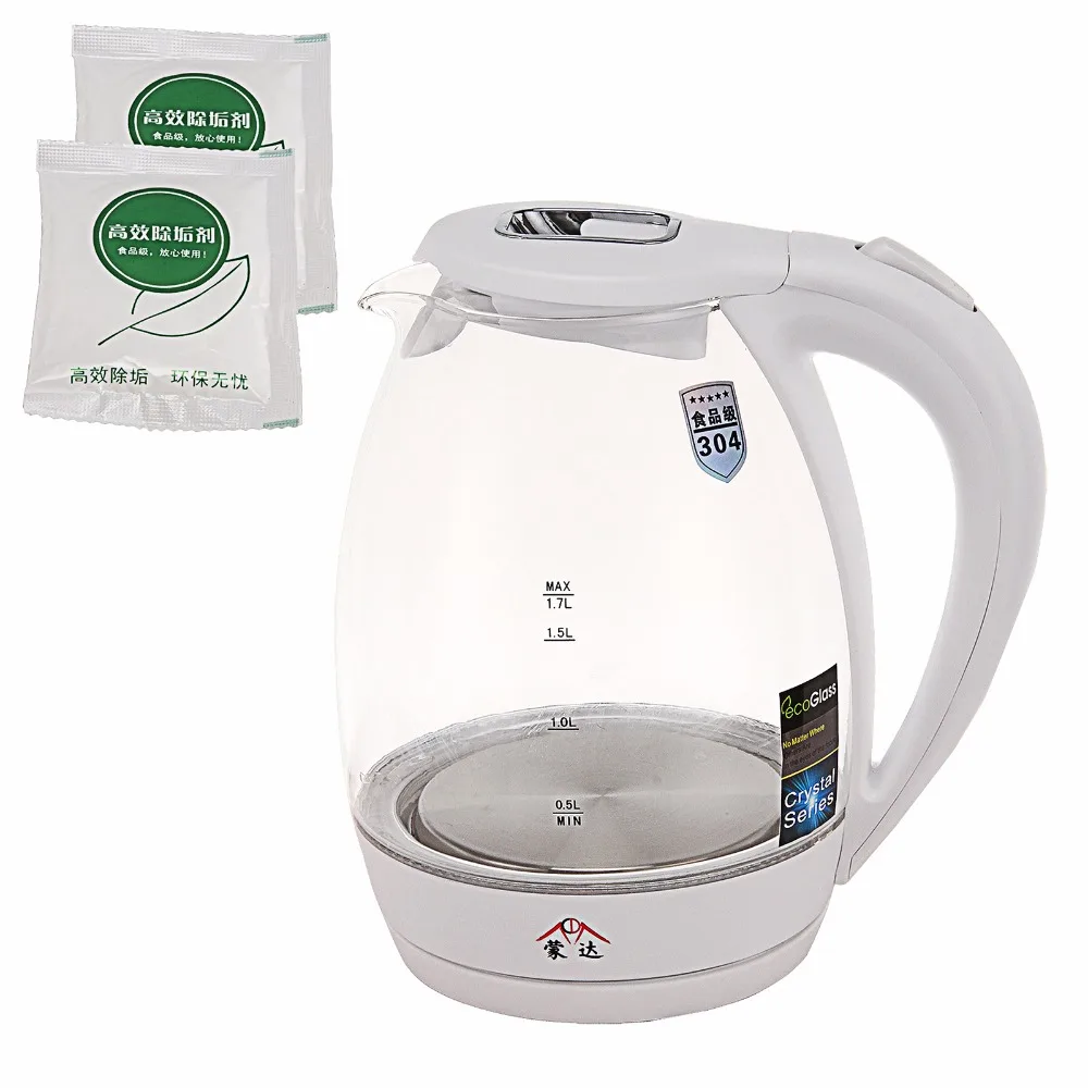 Uncategorized 220v Kitchen Appliances 220v blue led borosilicate glass electric kettle automatic high kitchen appliances with auto off function quick heat in electr