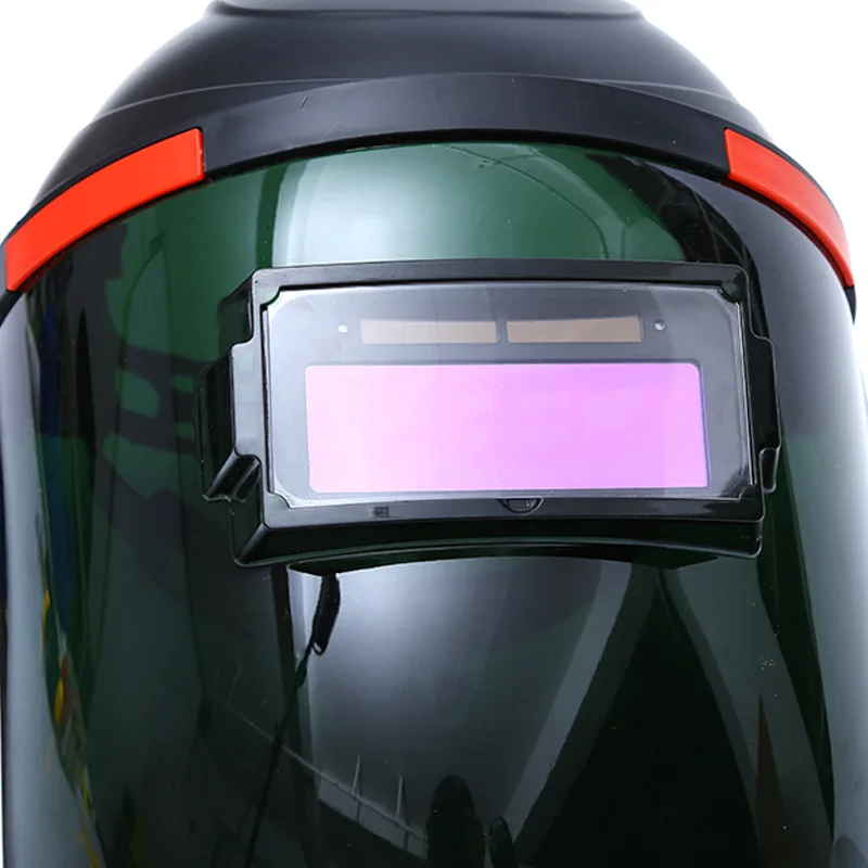 Full view Автоматическая Затемняющая Сварочная маска 3,0 Темный экологичный ПК Панель Сварочная маска электрическая сварочная Газовая резка защитная маска