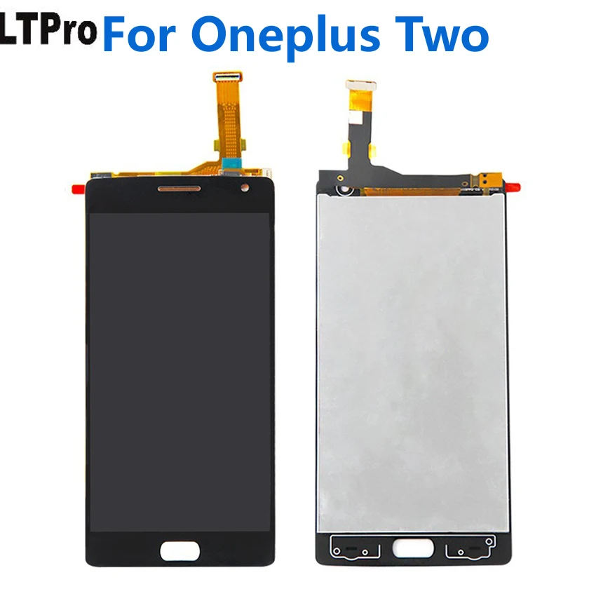 

LTPro 100% Warranty Working For Oneplus 2 Black Mobile Replacement For Oneplus Two LCD Display+Touch Screen Digitizer Assembly