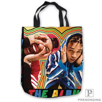

Custom Canvas chris-brown-royalty- ToteBags Hand Bags Shopping Bag Casual Beach HandBags Foldable 180713-07-24