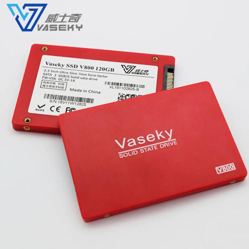 Vaseky HHD sata SSD 240 ГБ 64 120 компьютерный жесткий диск Внутренний твердотельный SATA3 2 5