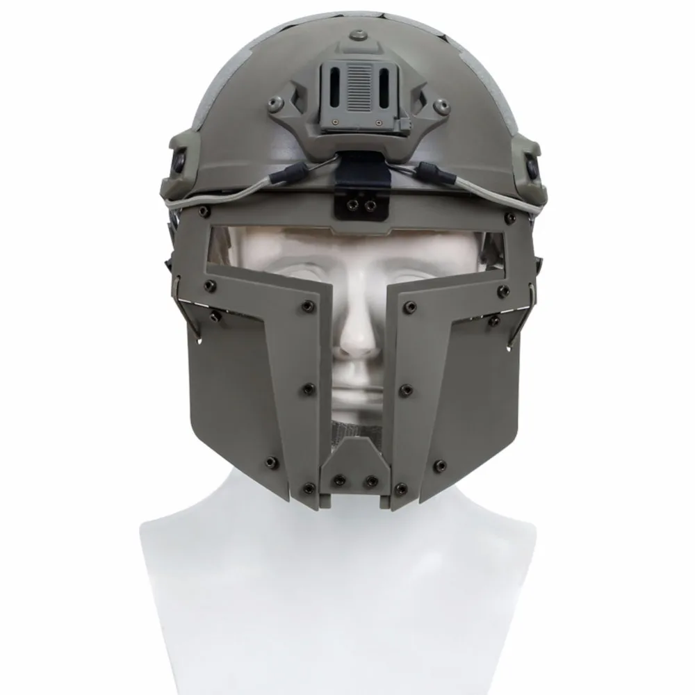 WosporT Тактический Airsoft очки маска Полный Маски пейнтбол аксессуары быстрая шлем маска военные для CS съемки игры