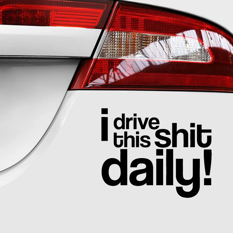 I Drive This Daily Sticker Vinyl Decal Car Styling Daily Driven Jdm Illest Stance Drift Cool Graphics Decorate Jdm I Drive This Daily Sticker Vinyl Decal Car Styling Daily Driven Jdm Illest Stance Drift Cool Graphics Decorate Jdm
